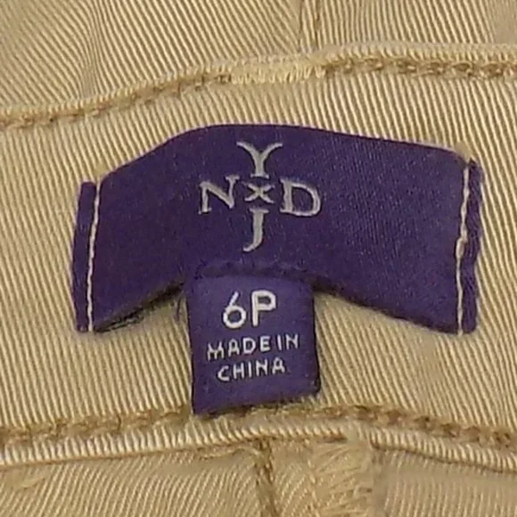 NYDJ Not Your Daughters Jeans Reese Relaxed Chino Pant Size 6P Quicksand NWT - Picture 9 of 12